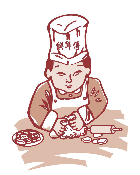 饌師傅人物商標