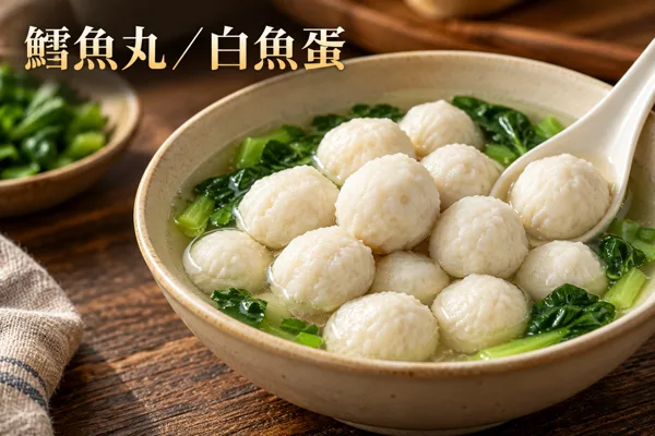 鱈魚丸／白魚蛋料理情境圖