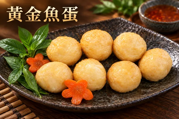 黃金魚蛋料理情境圖