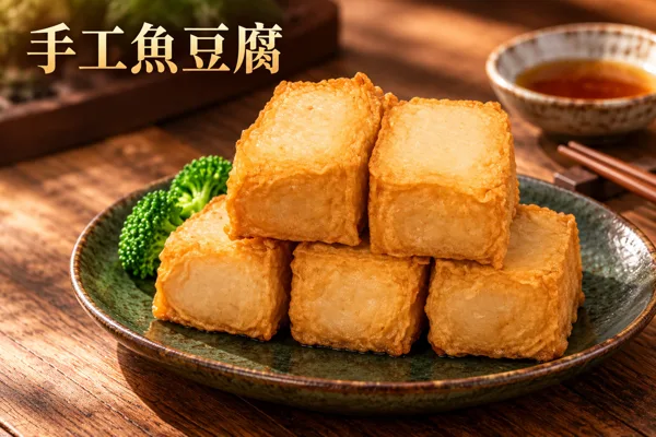 手工魚豆腐料理情境圖
