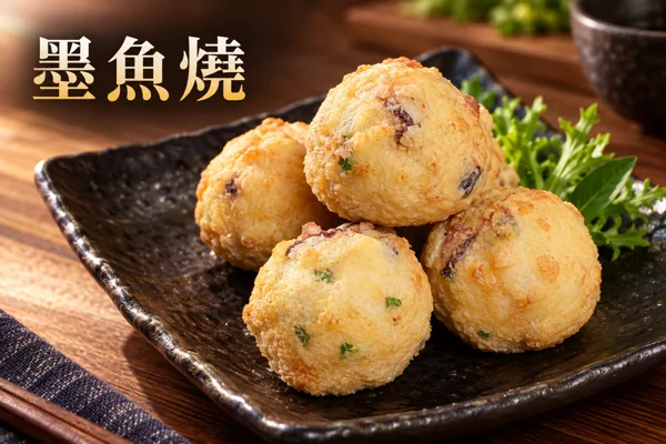 墨魚燒料理情境圖