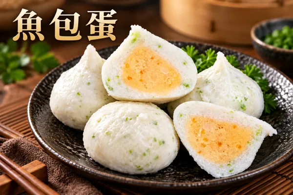 魚包蛋料理情境圖