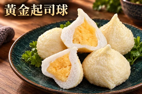 黃金起司球料理情境圖