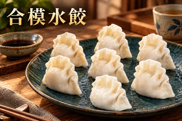 合模水餃料理情境圖